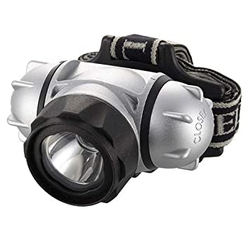 【中古】オーム電機 OHM LEDヘッドライト LC-SYW432-S