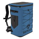 【中古】Earth Pak 断熱バックパック クーラー 35缶を72時間保持 キャンプ/ハイキング/釣り/カヤック/スポーツ/ビーチに最適 100%防水高耐久構...