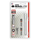 【中古】MAG-LITE(マグライト) ミニマグライト 2AAA LED(単四2本) SP32106 シルバー