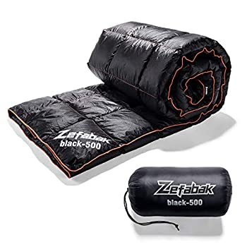 【中古】【輸入品日本向け】ZEFABAKダウン ブランケット ダウンケット 洗える ひざ掛け 巻きスカート 肩カバー 羽毛布団600フィルパワーを誇る良質なダウン使用 撥水加工 重