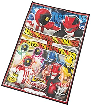 【中古】アサヒ興洋 レジャーシート 快盗戦隊ルパンレンジャーVS警察戦隊パトレンジャー S 60×90cm