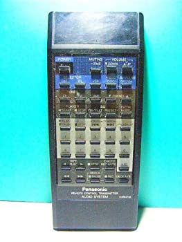 【中古】パナソニック オーディオリモコン EUR64733