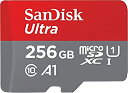 【中古】SanDisk Ultra microSDXC 256GB アダプター付き SDSQUAR-256G-GN6MA