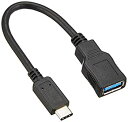 【中古】エレコム USBケーブル Type C 変換ケーブル (USB A to USB C) USB3.1(Gen1)準拠 3A出力 最大5Gbps ブラック...