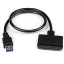 【中古】StarTech.com SATA - USB 3.0 変換ケーブルアダプタ UASP対応 2.5インチSATA 3.0 SSD/HDD対応 USB3S...
