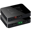 【中古】HDMI 分配器 1入力2出力 3D対応 HDMI スプリッター 2画面同時出力可能! 4K2K(2160p)/3D映像対応
