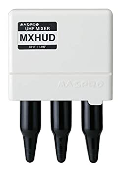 【中古】マスプロ電工 FM・UHF+FM・UHF混合器 MXHUD-P