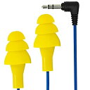 【中古】Plugfones 1st Generation Yellow Ear Plug Earbuds by Plugfones