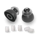 【中古】SpinFit スピンフィット CP240 イヤーチップ イヤホン シリコン ツインブレード イヤーピース ノズル付 1ペア (M)