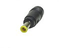 【中古】DCプラグ 変換アダプター 外径 5.5mm / 内径 2.1mm ⇒ 外径 5.5mm / 内径 3.3mm センターピン あり (EIAJ 極性統一...