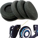 【中古】6個 50mmスポンジフォームパッドクッションfor Sennheiser Koss Porta Pro PX100 Sony AKGヘッドフォン