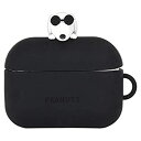 【中古】グルマンディーズ ピーナッツ AirPods Pro シリコンケース ジョー・クール SNG-521B ブラック