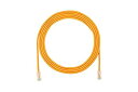 【中古】パンドウイット LANケーブル Cat6 極細 プロ仕様 1m オレンジ UTP28SP1MOR