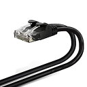 【中古】エレコム LANケーブル CAT6 3m 爪折れ防止コネクタ cat6準拠 やわらか ブラック LD-GPY/BK3
