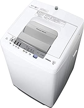 アトリエ絵利奈の【中古】日立 全自動洗濯機 白い約束 洗濯7kg 本体幅53cm NW-R705 W ピュアホワイト|詳細画像