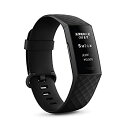 【中古】【Suica対応】 Fitbit Charge4 GPS搭載フィットネストラッカー Black/Black L/Sサイズ 日本品 FB417BKBK-JP