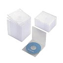 【中古】エレコム DVD CDケース プラケース スリム 1枚収納 50枚枚パック クリア CCD-JSCS50CR