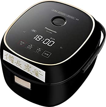 【中古】パナソニック 炊飯器 3.5合 ひとり暮らし IH式 ブラック SR-KT069-K