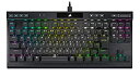 【中古】CORSAIR K70 RGB TKL CHAMPION MX Cherry MX Speed 日本レイアウト ゲーミングキーボード CH-9119014-JP