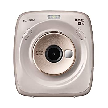 【中古】FUJIFILM ハイブリッドインスタントカメラ instax SQUARE SQ20 ベージュ119mmX127mmX50mm(突起部除く) INS SQ 20 BEIGE