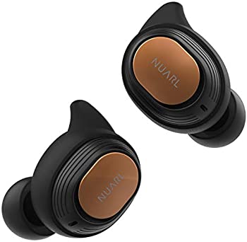 【中古】【輸入品日本仕様】NUARL 完全ワイヤレスイヤホン ブラック IPX7防水 Bluetooth5.0 NT110-BK