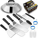 【中古】Griddle Assecories Compatible with Blackstone and Camp Chef Flat Top Griddle...
