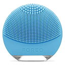 【中古】FOREO LUNA go for コンビネーションスキン 電動洗顔ブラシ シリコーン製 音波振動 ブルー