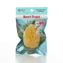【中古】ロージーローザ 天然海綿スポンジ Mサイズ 1個入 【水を含むとやわらかくなる天然海綿(シルク種) メイク落とし、洗顔、ファンデーションに】