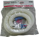 【中古】ミツギロン バス ポンプ ホース 排水ホース ホワイト 2m ワイド Ф3×200cm 洗濯機用 延長用 HS-03
