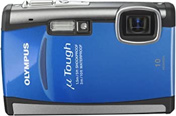 【中古】OLYMPUS 防水デジタルカメラ μTOUGH-6000 ブルー μTOUGH-6000BLU