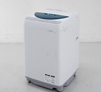 【中古】シャープ 全自動洗濯機 送風乾燥タイプ 4.5kg ブルー ES-FG45K-A
