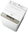 【中古】Panasonic 全自動洗濯機 6kg シャンパン NA-F60B8-N