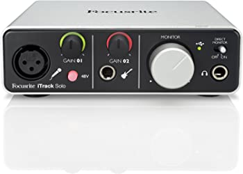 【中古】Focusrite iTrack Solo iPad/Mac/PC USBオーディオインターフェイス