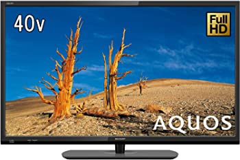 【中古】シャープ 40V型 液晶 テレビ AQUOS LC-40S5 フルハイビジョン 外付HDD対応(裏番組録画) 2画面表示 2017年モデル