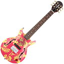 yÁzWoodstics Guitars WS-MINI Pink  Yellow ALOHA Rvf[XďC Xs[J[~jGLM^[