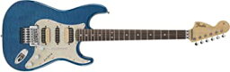 【中古】Fender エレキギター Michiya Haruhata Stratocaster?, Rosewood Fingerboard, Caribbean Blue Trans