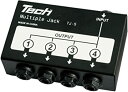 【中古】TECH マルチプルジャック 1イン-4アウト TJ-5(2)