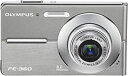 【中古】Olympus FE360 8MP Digital Camera with 3x Optical Dual Zoom (Silver) by Olymp...