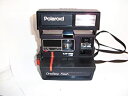 【中古】Polaroid フラッシュ付きワンステップカメラ。