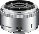 【中古】Nikon 単焦点レンズ 1 NIKKOR 18.5mm f/1.8 シルバー ニコンCXフォーマット専用