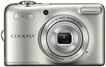 【中古】Nikon デジタルカメラ COOLPIX L30 5倍ズーム 2005万画素 乾電池タイプ シルバー L30SL