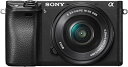 【中古】ソニー ミラーレス一眼 α6300 パワーズームレンズキット E PZ 16-50mm F3.5-5.6 OSS ブラック ILCE-6300L B
