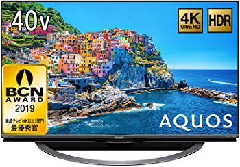 šۥ㡼 40V վ ƥ AQUOS 4T-C40AJ1 4K Android TV ž 2018ǯǥ