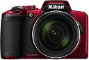 【中古】Nikon デジタルカメラ COOLPIX B600 RD 光学60倍 軽量 クールピクス レッド B600RD
