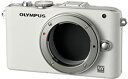 【中古】OLYMPUS ミラーレス一眼 PEN Lite E-PL3 ボディ ホワイト E-PL3 BODY WHT(2)