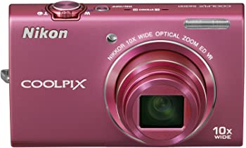 【中古】Nikon デジタルカメラ COOLPIX (クールピクス) S6200 チェリーピンク S6200PK