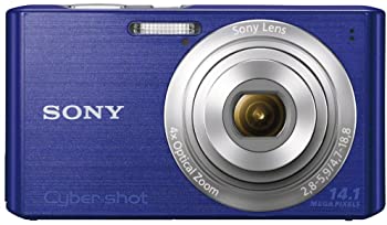 【中古】ソニー SONY Cyber-shot W610 (1410万CCD/光学x4) ブルー DSC-W610/L