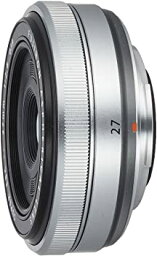 【中古】FUJIFILM 単焦点広角レンズ XF27mmF2.8 S シルバー