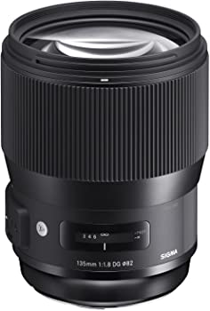 【中古】SIGMA 単焦点望遠レンズ Art 135mm F1.8 DG HSM シグマ用 フルサイズ対応