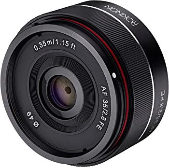 【中古】Rokinon IO35AF-E 35mm f/2.8 超コ